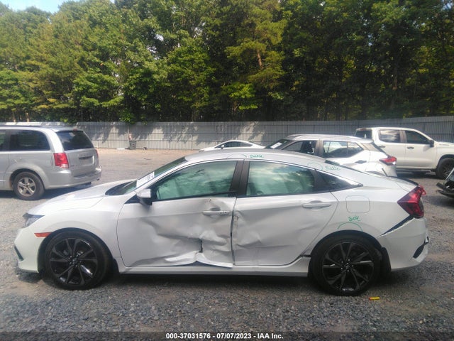 2020 HONDA CIVIC SEDAN SPORT VIN: 2HGFC2F81LH506349