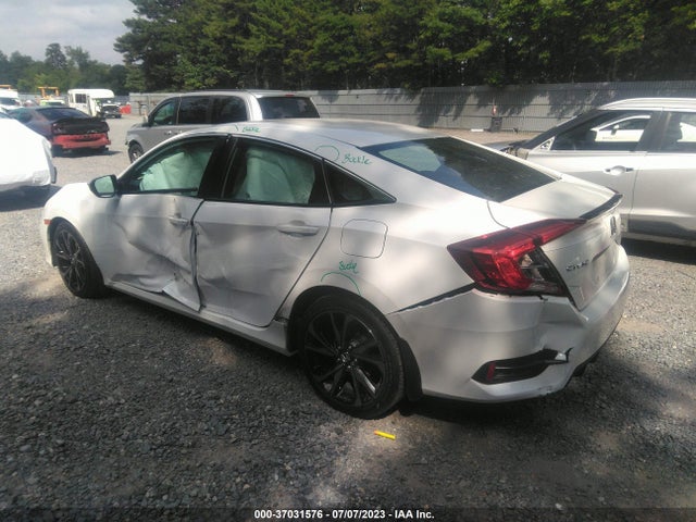2020 HONDA CIVIC SEDAN SPORT VIN: 2HGFC2F81LH506349