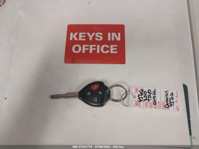 2010 TOYOTA COROLLA VIN: 2T1BU4EE0AC500322