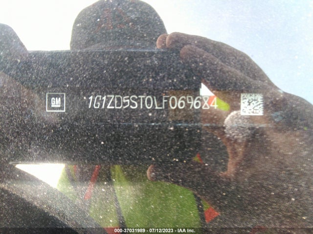 Chevrolet MALIBU LT 2020 1G1ZD5ST0LF069684 Image 9