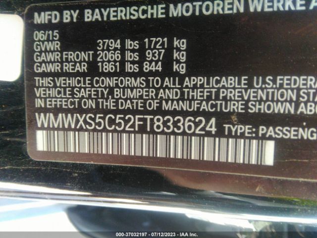 WMWXS5C52FT833624 Mini COOPER HARDTOP 4 DOOR