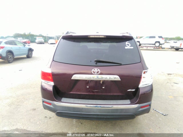 2012 TOYOTA HIGHLANDER VIN: 5TDBK3EH1CS108406