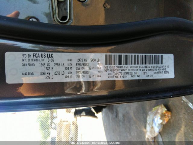 3C4PDCBG1HT523153 Dodge Journey Sxt