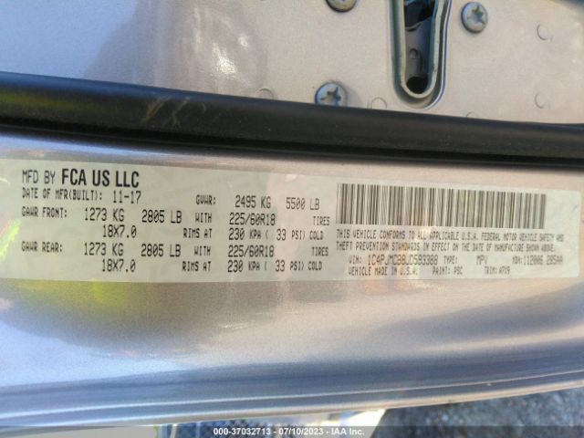1C4PJMCB8JD593388 Jeep Cherokee Latitude