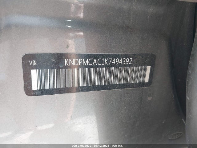 2019 KIA SPORTAGE LX VIN: KNDPMCAC1K7494392