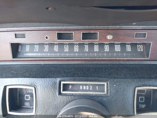 1972 LINCOLN CONTINENTAL VIN: 0000002Y82A860081
