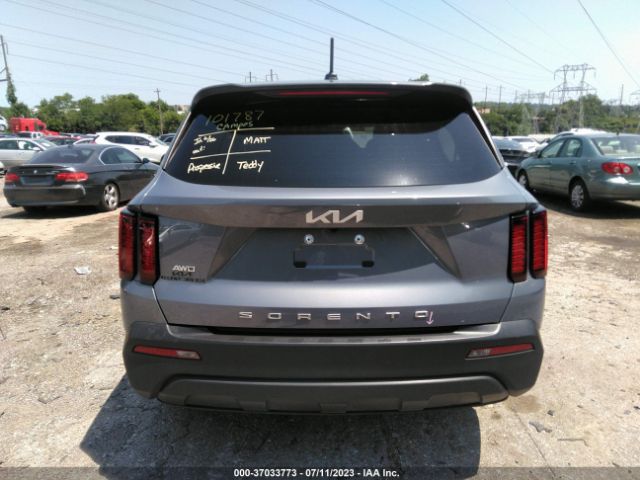 5XYRGDLC3NG128380 KIA SORENTO LX