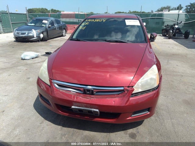 2007 HONDA ACCORD SDN LX SE VIN: 1HGCM56387A021975