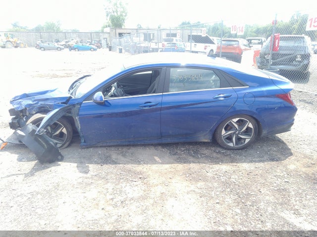 2021 HYUNDAI ELANTRA SEL VIN: 5NPLN4AGXMH021397