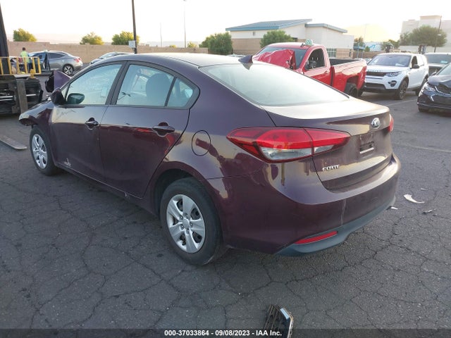 2017 KIA FORTE LX VIN: 3KPFK4A70HE036586