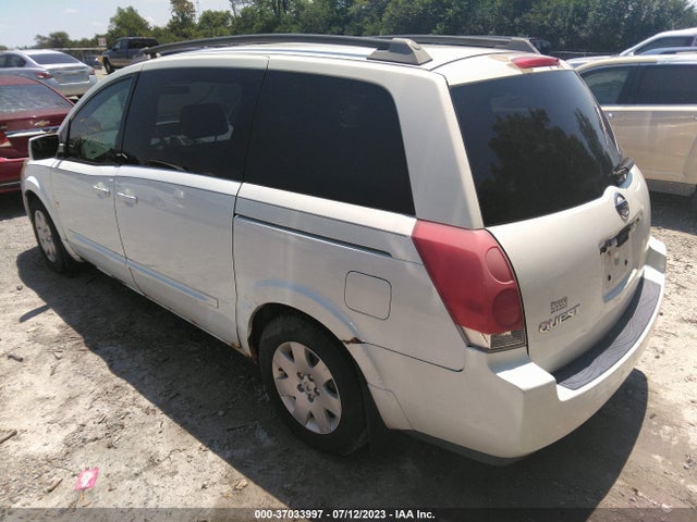 2006 NISSAN QUEST BASE VIN: 5N1BV28UX6N104550