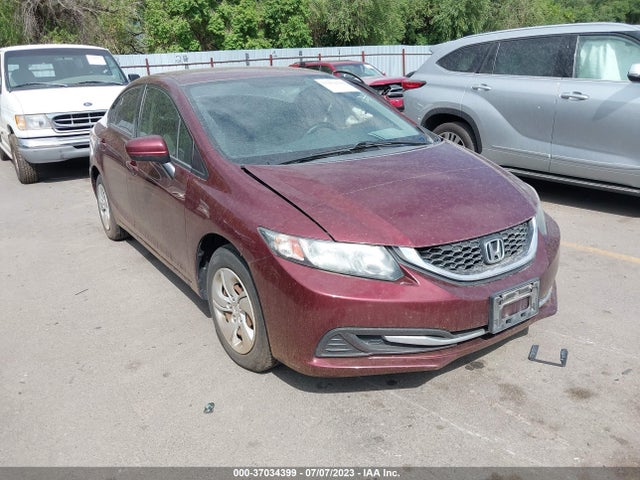 Honda Civic Sedan Lx 2014 19XFB2F54EE077729 Image 1
