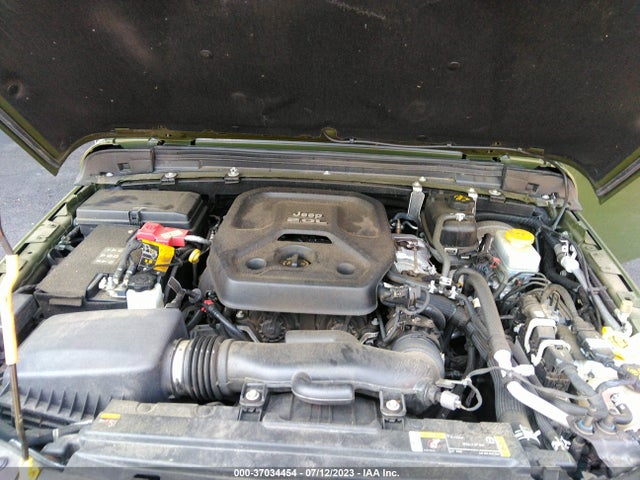 2021 JEEP WRANGLER UNLIMITED WILLYS VIN: 1C4HJXDN0MW584725