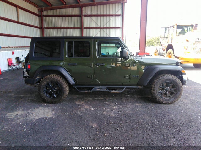 2021 JEEP WRANGLER UNLIMITED WILLYS VIN: 1C4HJXDN0MW584725