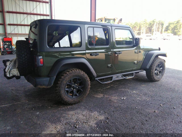 2021 JEEP WRANGLER UNLIMITED WILLYS VIN: 1C4HJXDN0MW584725