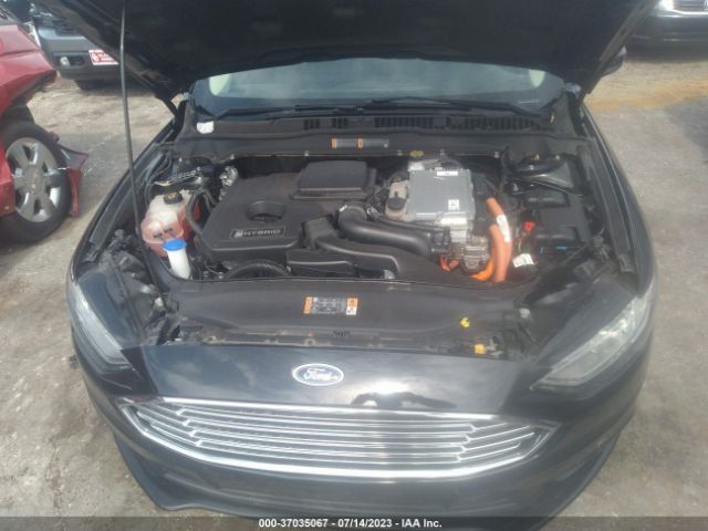 3FA6P0LU7JR209358 Ford Fusion Hybrid Se