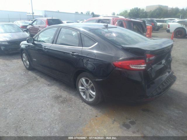 3FA6P0LU7JR209358 Ford Fusion Hybrid Se