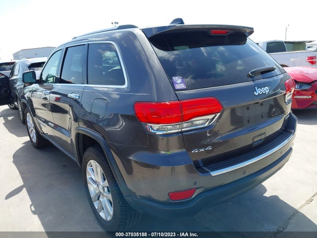 2017 JEEP GRAND CHEROKEE LIMITED VIN: 1C4RJFBG1HC683760