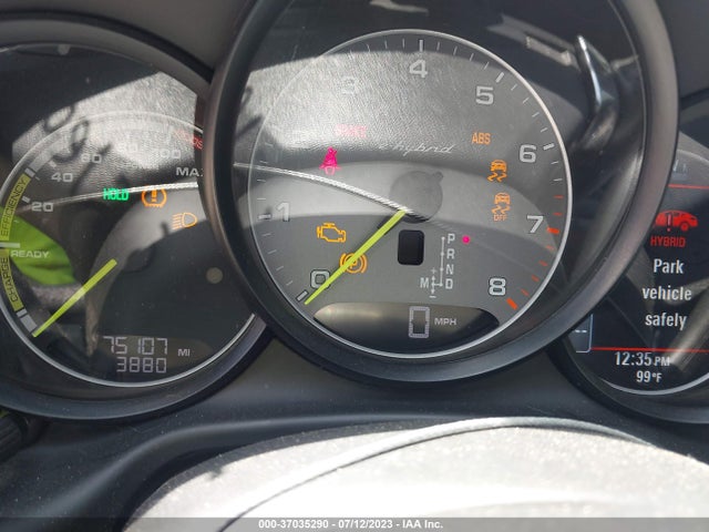 2014 PORSCHE PANAMERA S E-HYBRID VIN: WP0AD2A73EL044385