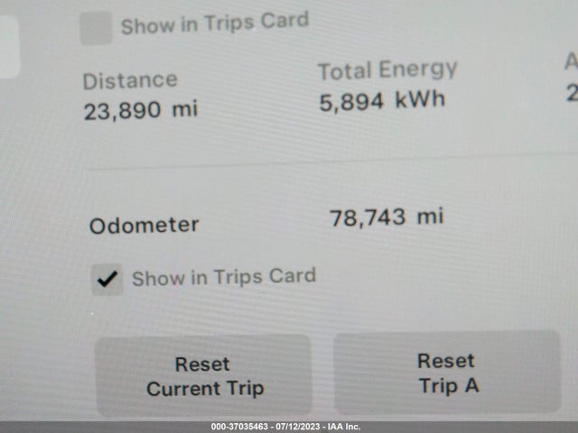 Tesla Model 3 Range Battery 2018 5YJ3E1EA2JF152368 Image 7