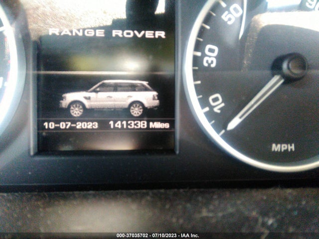 2012 LAND ROVER RANGE ROVER SPORT HSE VIN: SALSF2D49CA730819