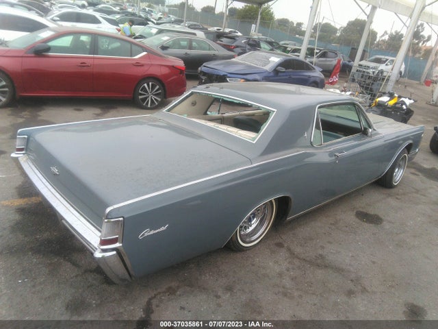 1969 LINCOLN CONTINENTAL VIN: 9Y81A864981