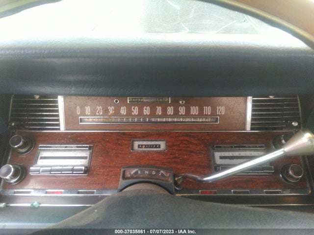 1969 LINCOLN CONTINENTAL VIN: 9Y81A864981