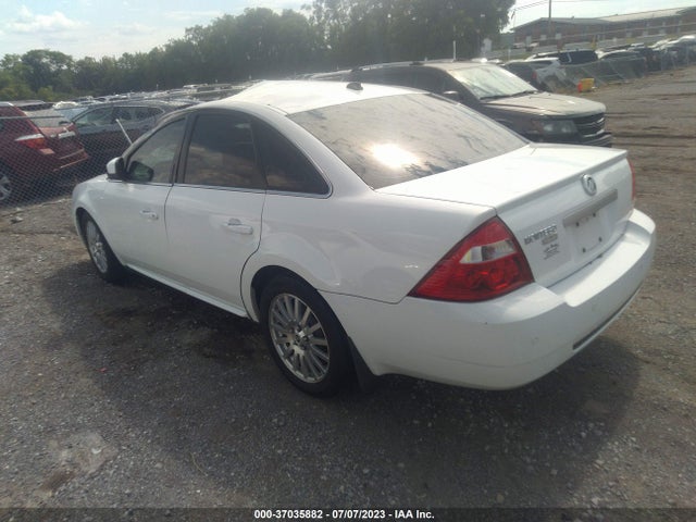 2007 MERCURY MONTEGO PREMIER VIN: 1MEHM42187G600169