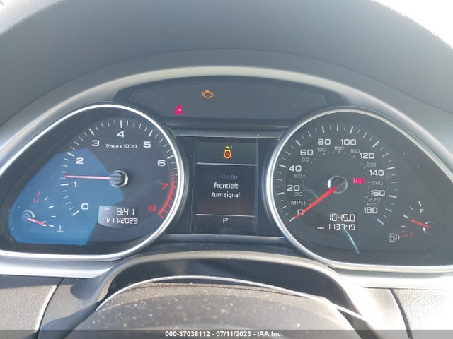 2012 AUDI Q7 3.0T PREMIUM PLUS VIN: WA1LGAFE5CD003257
