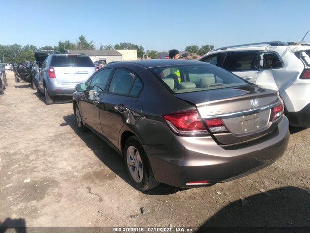 Honda Civic Sedan Lx 2015 19XFB2F53FE096788 Image 3