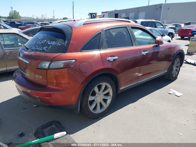 2006 INFINITI FX35 VIN: JNRAS08W06X207107