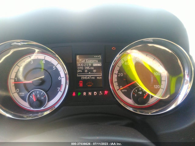 2013 DODGE GRAND CARAVAN SXT VIN: 2C4RDGCGXDR739806