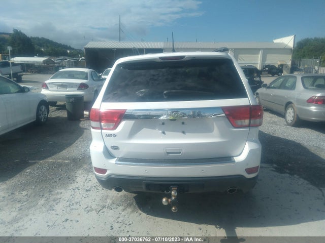 2013 JEEP GRAND CHEROKEE OVERLAND VIN: 1C4RJECT4DC533822