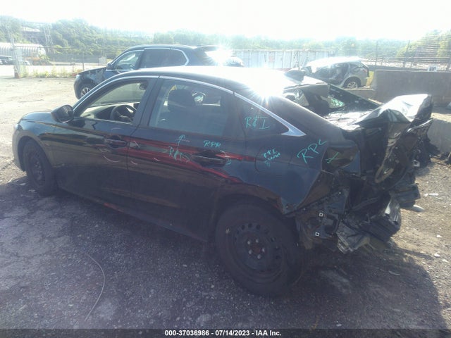 Honda Civic Sedan Lx 2022 2HGFE2F25NH513829 Image 3