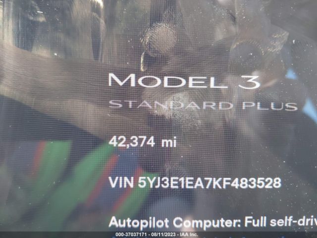5YJ3E1EA7KF483528 Tesla Model 3 Range