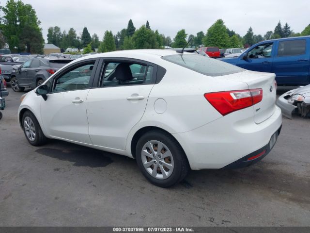 KNADM4A36E6385233 KIA RIO LX