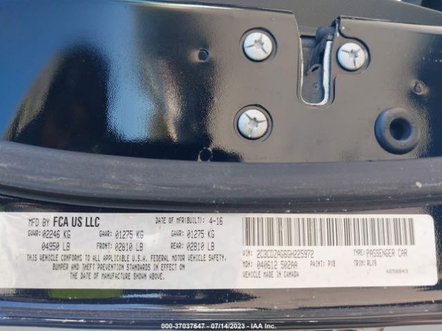 2C3CDZAG6GH225972 Dodge Challenger Sxt Plus