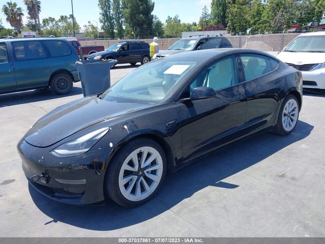 Tesla Model 3 Long Range 2021 5YJ3E1EB6MF078630 Image 2