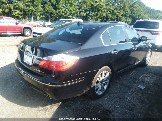 2009 HYUNDAI GENESIS VIN: KMHGC46F39U055679