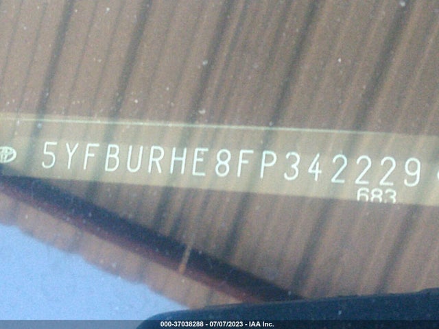 Toyota Corolla L/le/s/s Plus/le Plus 2015 5YFBURHE8FP342229 Image 15