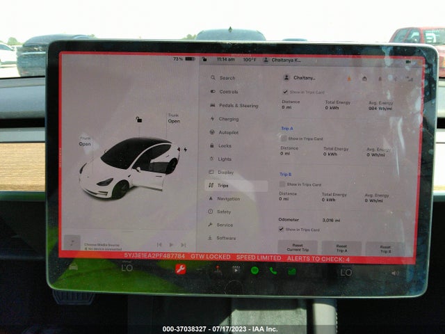 2023 Tesla 3, VIN: 5YJ3E1EA2PF487784