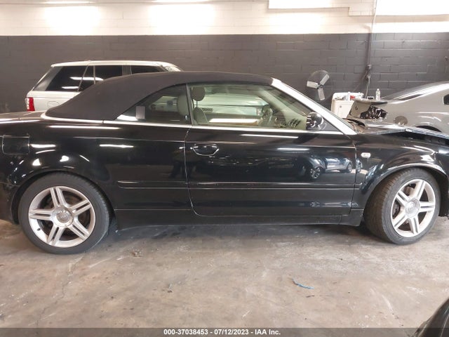2007 AUDI A4 2.0T VIN: WAUAF48H87K015409