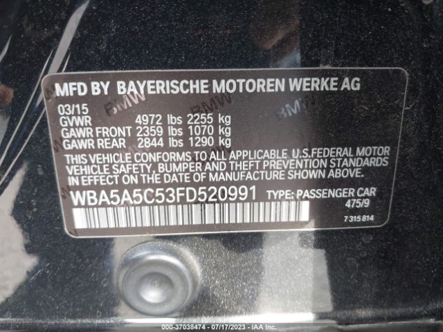 WBA5A5C53FD520991 BMW 5 Series 528i