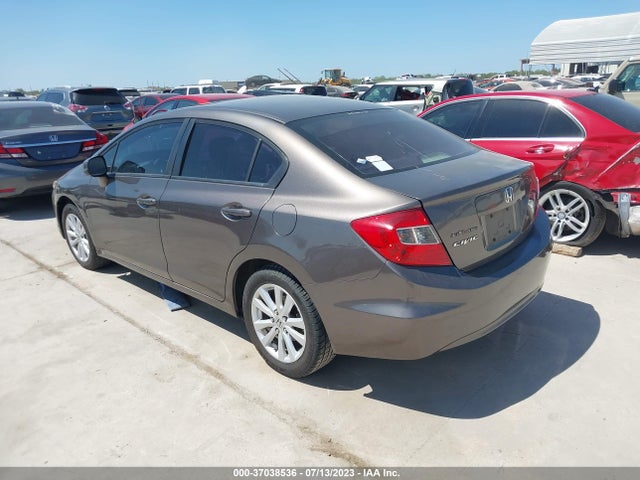 2012 HONDA CIVIC SDN EX-L VIN: 2HGFB2F92CH527447