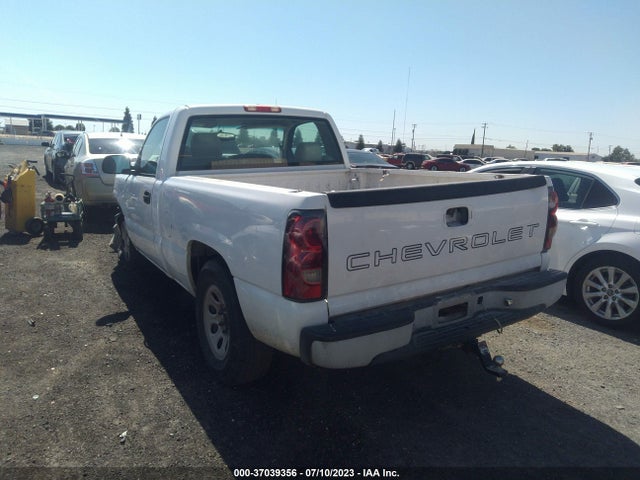 2006 CHEVROLET SILVERADO 1500 WORK TRUCK VIN: 1GCEC14X36Z248788