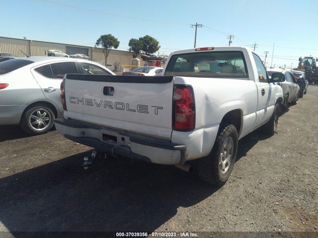 2006 CHEVROLET SILVERADO 1500 WORK TRUCK VIN: 1GCEC14X36Z248788
