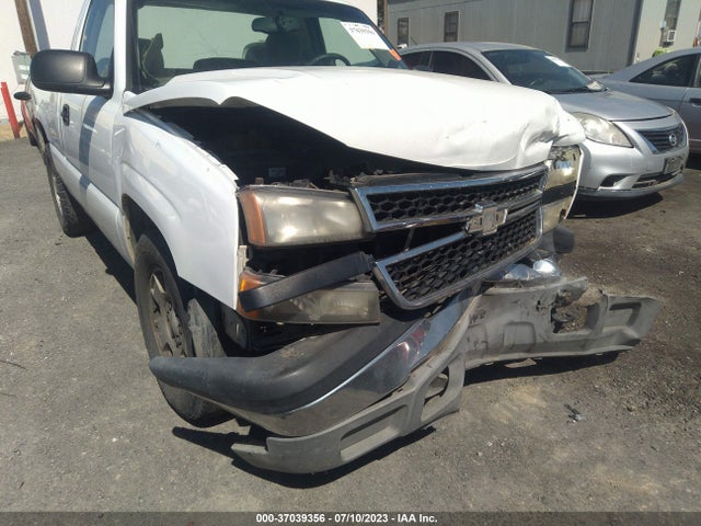 2006 CHEVROLET SILVERADO 1500 WORK TRUCK VIN: 1GCEC14X36Z248788