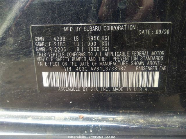 4S3GTAV61L3733587 Subaru Impreza Premium