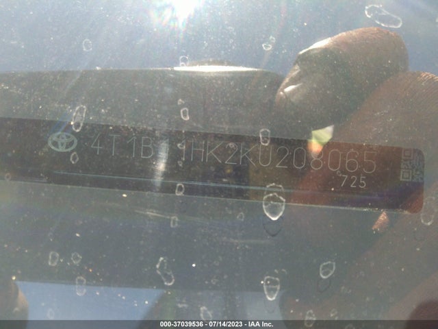 Toyota CAMRY SE 2019 4T1B11HK2KU208065 Image 15