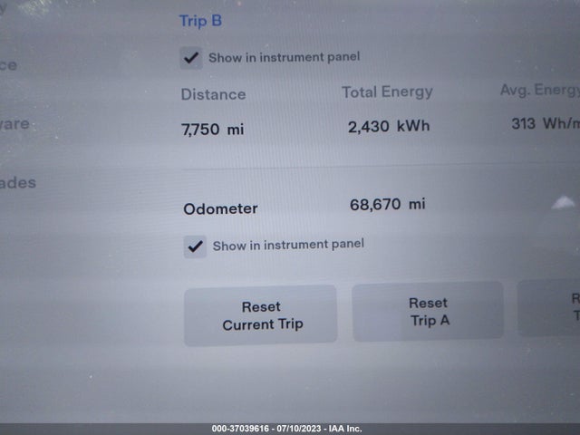 Tesla Model S 90d/70d/75d/60d/85d 2016 5YJSA1E25GF169190 Image 10